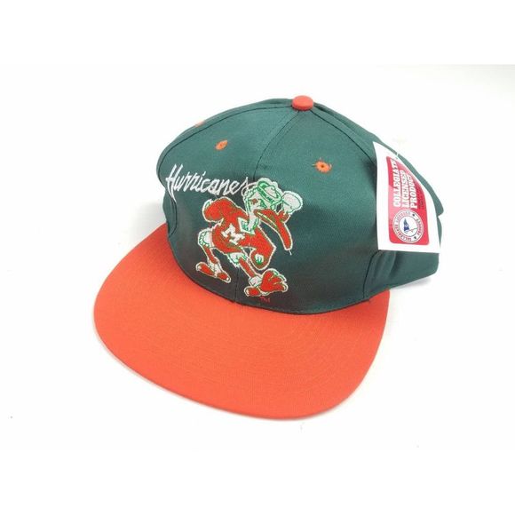 miami hurricanes baseball hat